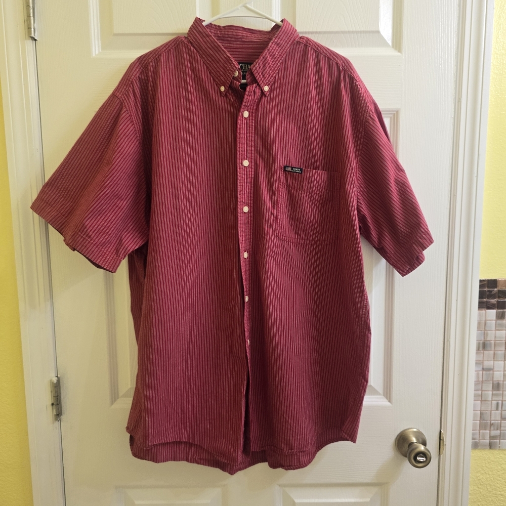 Chaps Ralph Lauren Mens XL Red Shirt